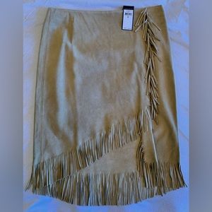 Ralph Lauren Suede Skirt